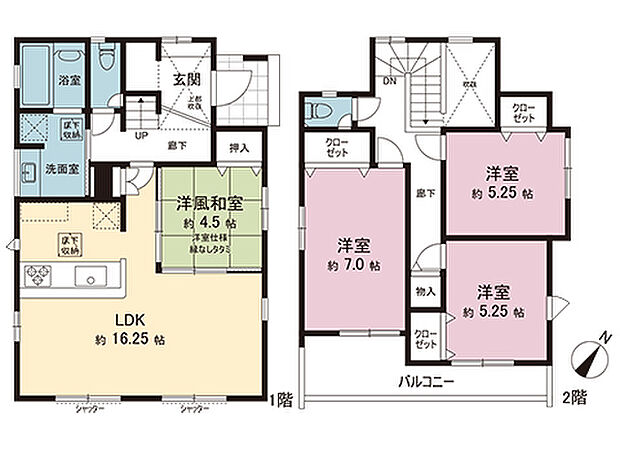 間取図です。図面と異なる場合は現況を優先させていただきます。