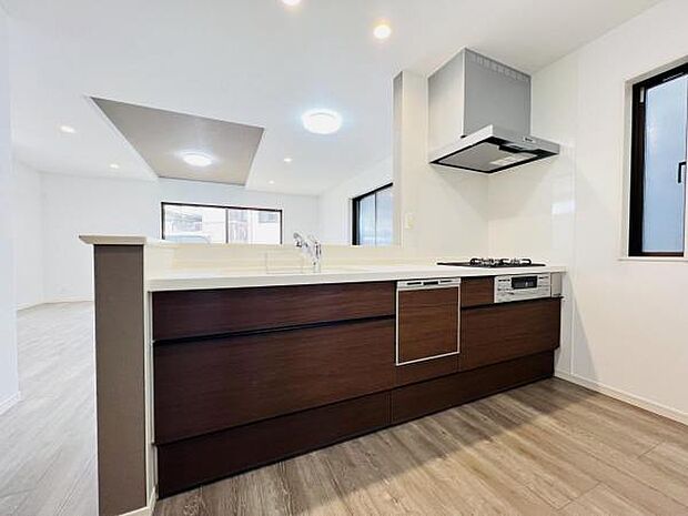 料理の時間が楽しくなるキッチンスペースです。