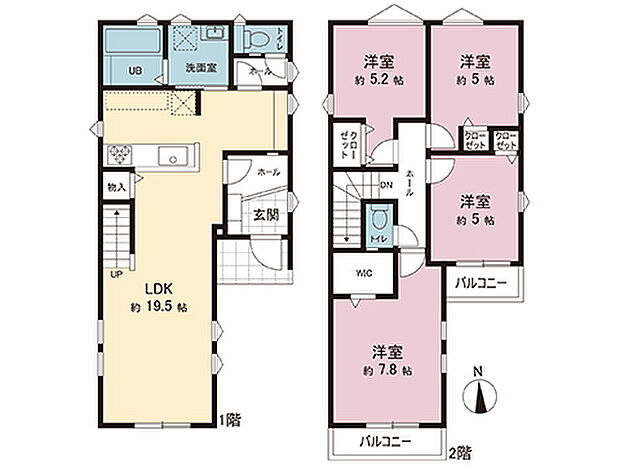 間取図です。図面と異なる場合は現況を優先させていただきます。