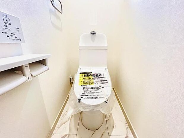 ほっと安らげるトイレ空間です。