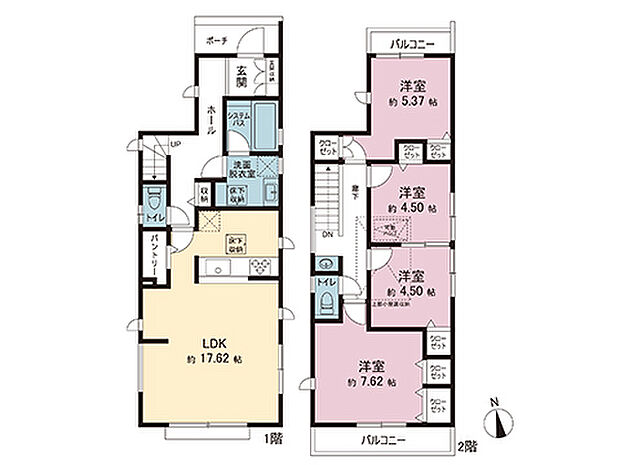 間取図です。図面と異なる場合は現況を優先させていただきます。