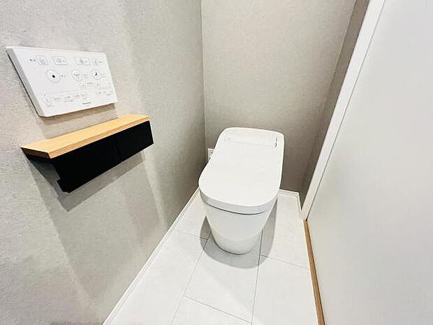 ほっと安らげるトイレ空間です。