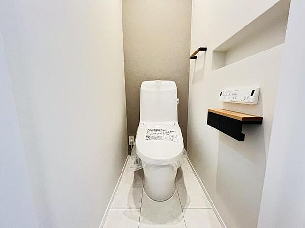 ほっと安らげるトイレ空間です。