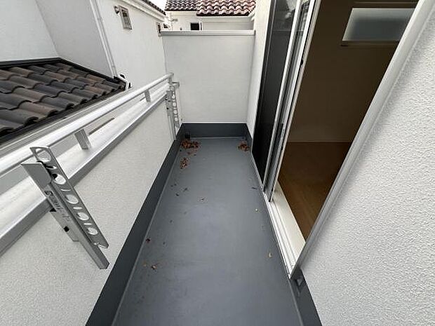 お洗濯ものを気持ち良く太陽の光で干せるのが嬉しいですね。