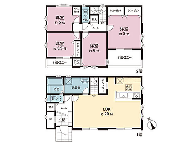 間取図です。図面と異なる場合は現況を優先させていただきます。