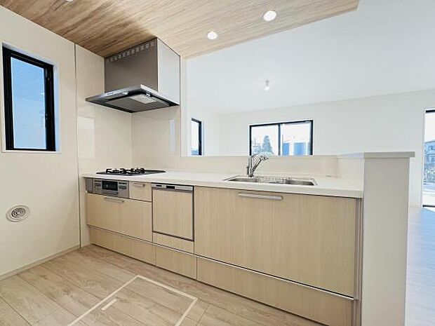 料理の時間が楽しくなるキッチンスペースです。