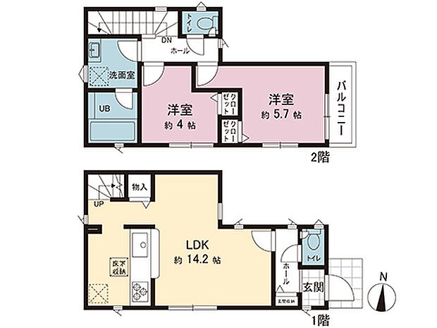 間取図です。図面と異なる場合は現況を優先させていただきます。