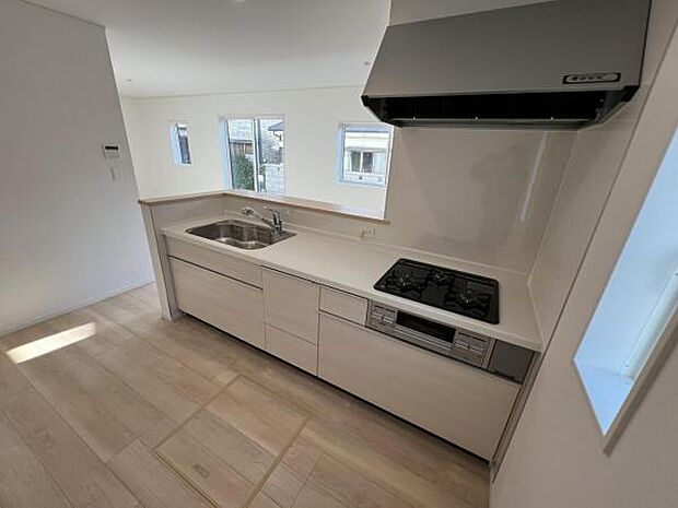 料理の時間が楽しくなるキッチンスペースです。