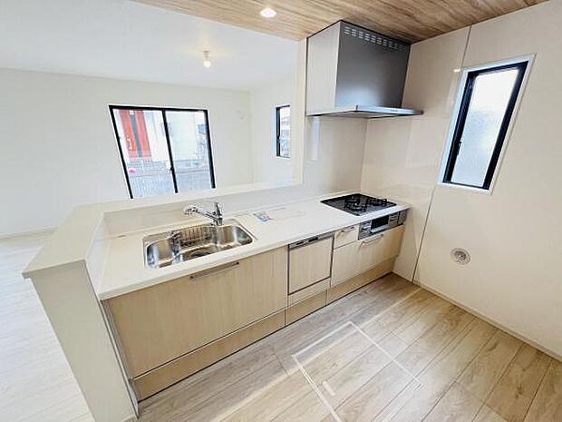 料理の時間が楽しくなるキッチンスペースです。