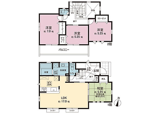 間取図です。図面と異なる場合は現況を優先させていただきます。