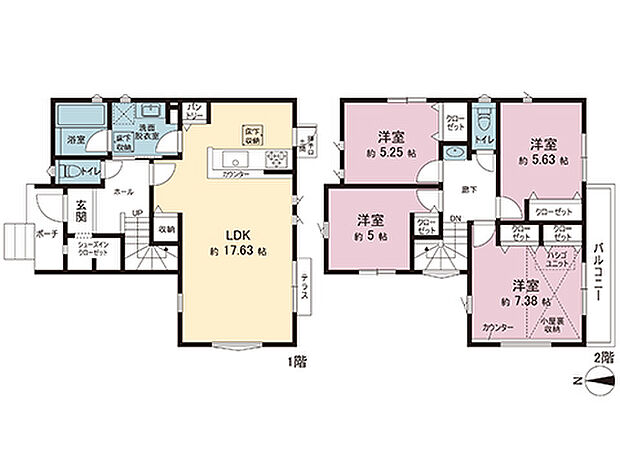 間取図です。図面と異なる場合は現況を優先させていただきます。