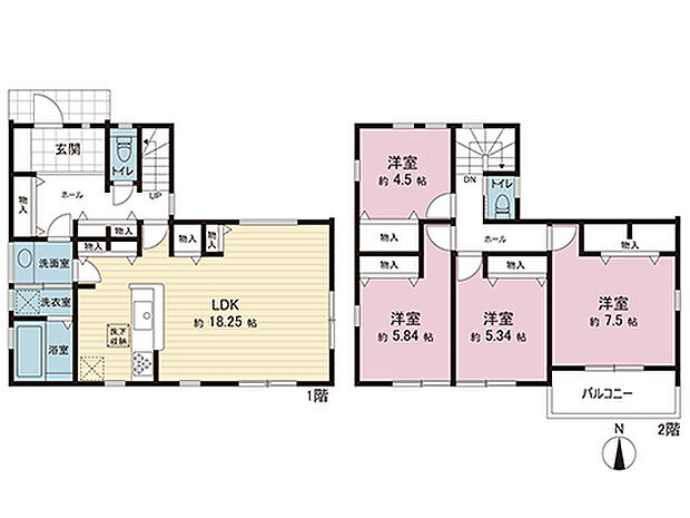 間取図です。図面と異なる場合は現況を優先させていただきます。