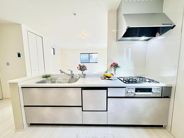 料理の時間が楽しくなるキッチンスペースです。