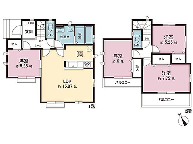 間取図です。図面と異なる場合は現況を優先させていただきます。