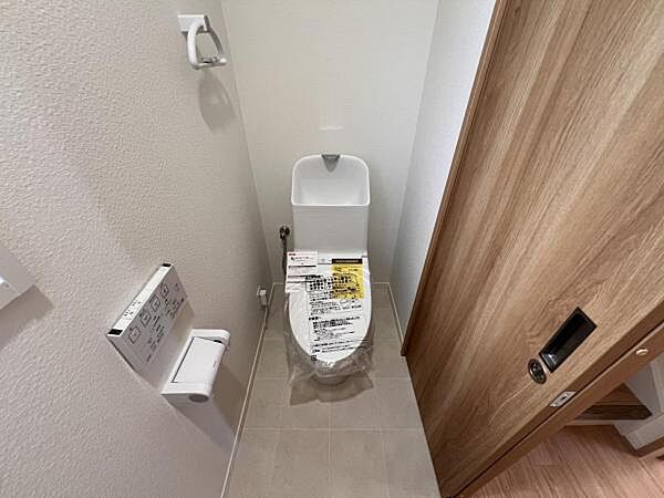 ほっと安らげるトイレ空間です。