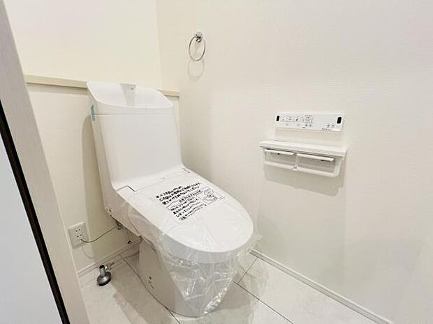 ほっと安らげるトイレ空間です。