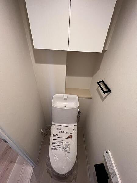ほっと安らげるトイレ空間です。