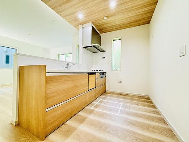 料理の時間が楽しくなるキッチンスペースです。