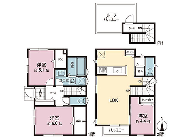 間取図です。図面と異なる場合は現況を優先させていただきます。