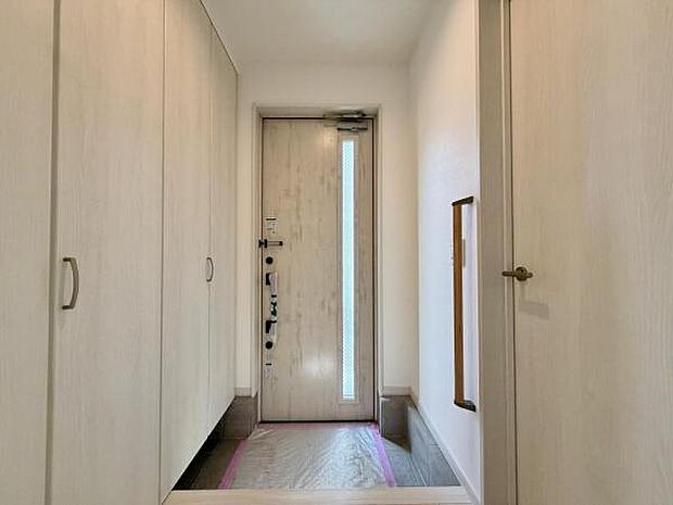 いつも気持ちよくご家族を迎えられる玄関です。