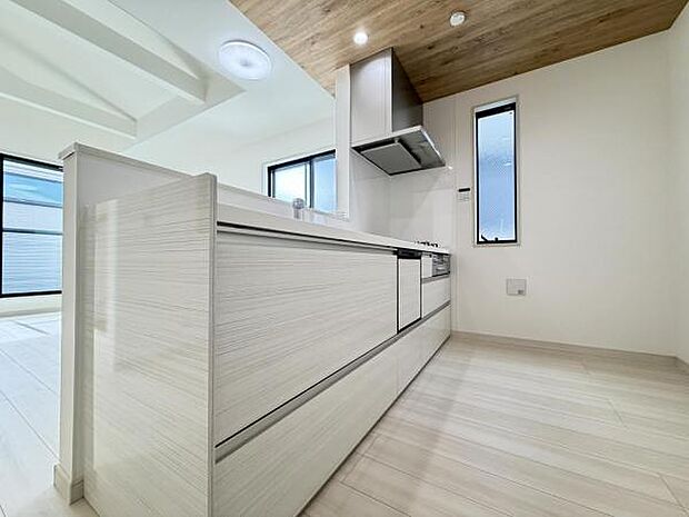 料理の時間が楽しくなるキッチンスペースです。