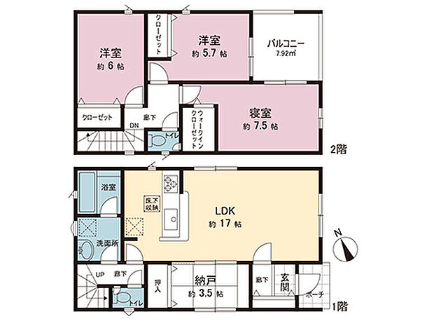間取図です。図面と異なる場合は現況を優先させていただきます。