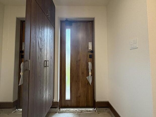 いつも気持ちよくご家族を迎えられる玄関です。