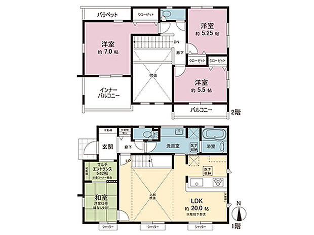 間取図です。図面と異なる場合は現況を優先させていただきます。