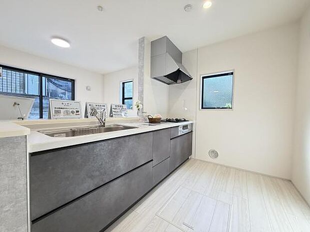 料理の時間が楽しくなるキッチンスペースです。