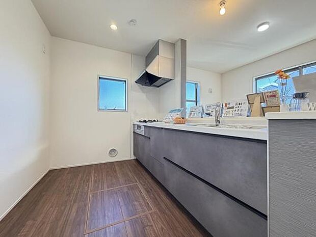 料理の時間が楽しくなるキッチンスペースです。