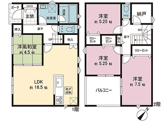 間取図です。図面と異なる場合は現況を優先させていただきます。