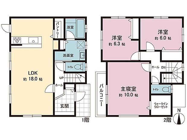 間取図です。図面と異なる場合は現況を優先させていただきます。