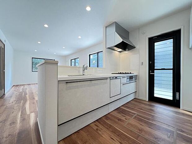 料理の時間が楽しくなるキッチンスペースです。