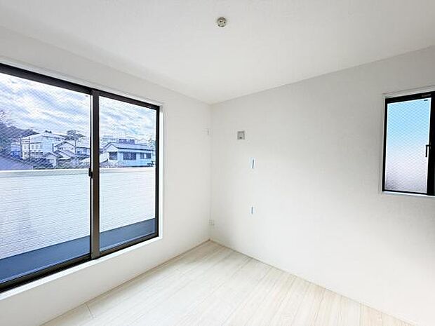 子供部屋にもちょうど良い大きさのお部屋です。