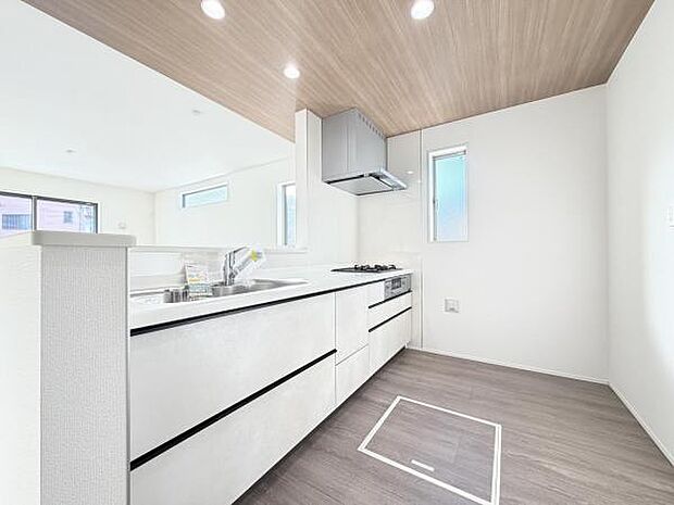 料理の時間が楽しくなるキッチンスペースです。