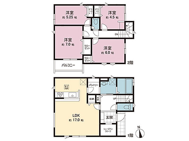 間取図です。図面と異なる場合は現況を優先させていただきます。