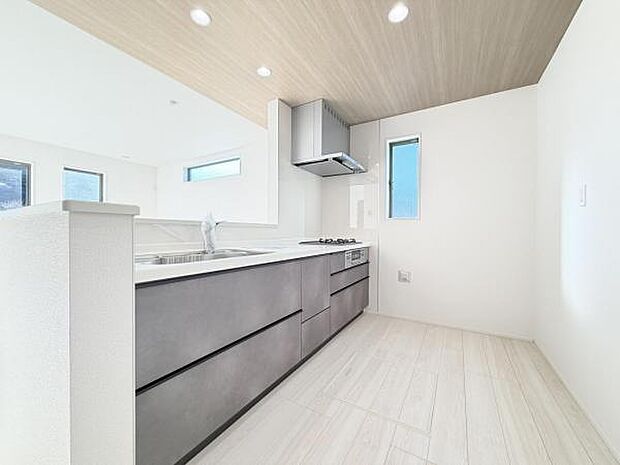 料理の時間が楽しくなるキッチンスペースです。