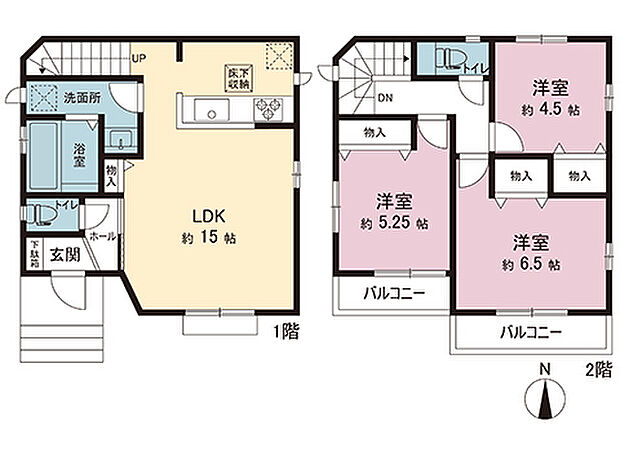 間取図です。図面と異なる場合は現況を優先させていただきます。