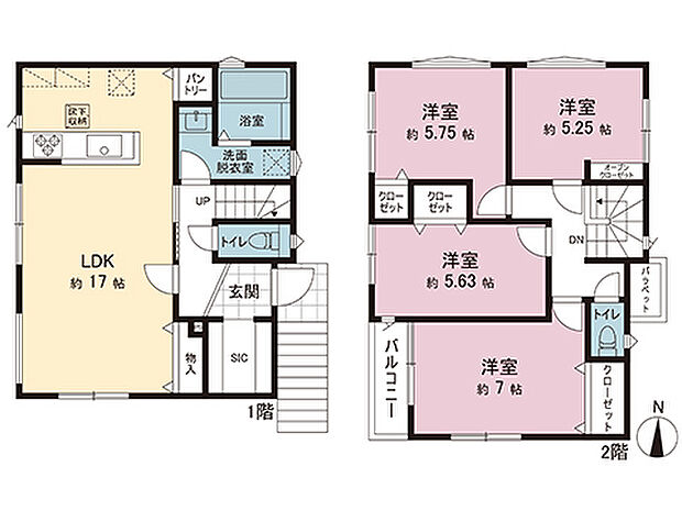 間取図です。図面と異なる場合は現況を優先させていただきます。