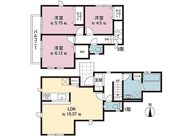 間取図です。図面と異なる場合は現況を優先させていただきます。