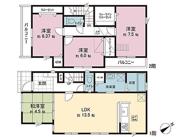 間取図です。図面と異なる場合は現況を優先させていただきます。