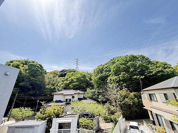 お住まいからの眺望です。