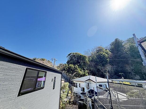 お住まいからの眺望です。