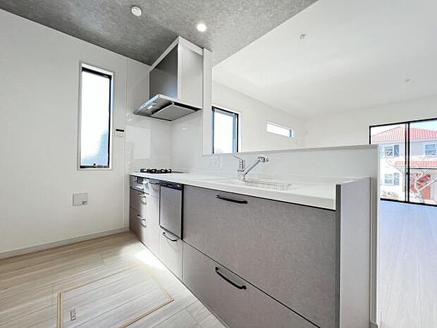 料理の時間が楽しくなるキッチンスペースです。