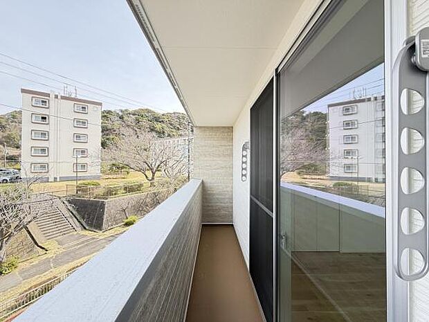 お洗濯ものを気持ち良く太陽の光で干せるのが嬉しいですね。