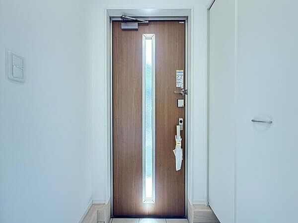 いつも気持ちよくご家族を迎えられる玄関です。
