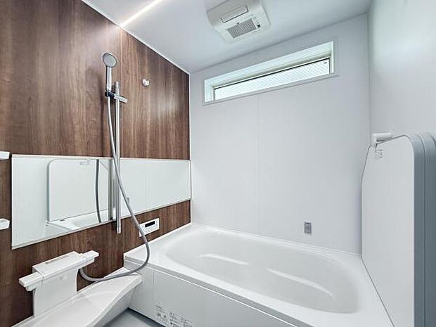 お風呂でほっとひといき。1日の疲れを癒しましょう。