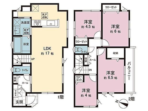 間取図です。図面と異なる場合は現況を優先させていただきます。