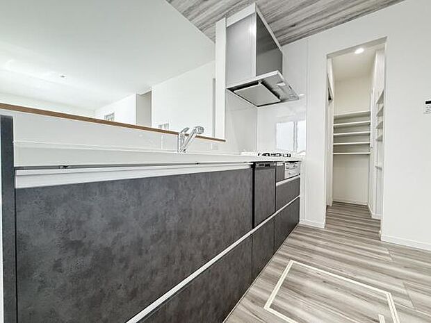 料理の時間が楽しくなるキッチンスペースです。