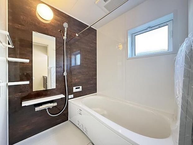 お風呂でほっとひといき。1日の疲れを癒しましょう。